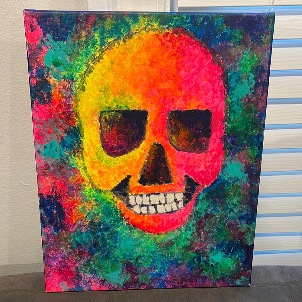 Wall art skull